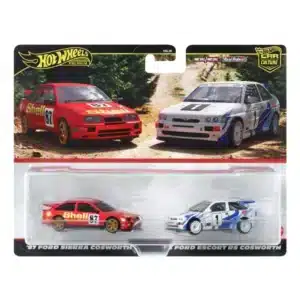 Hot Wheels Premium Car Culture 2-Pack - '87 Ford Sierra Cosworth & '93 Ford Escort RS Cosworth
