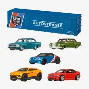 Hot Wheels Strasse, Autobahn, Autostrasse Container Set - Imagen 2